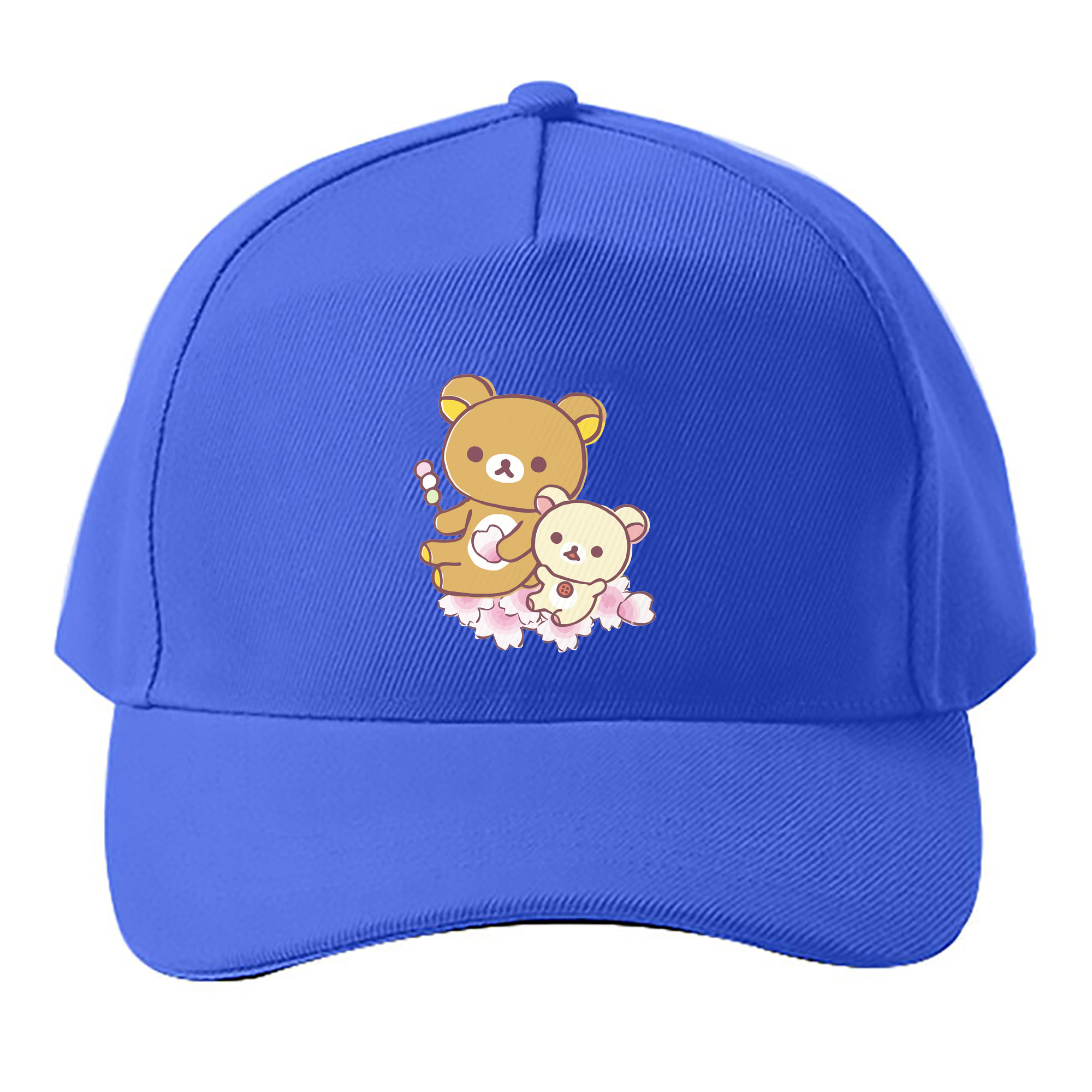 （画像用） リラックマ リラックマ キイロイトリ Rilakkuma Korilakkuma Kiiroitori ベースボールキャップ 綿100％ 男女兼用 帽子 スポーツ